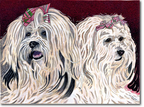 Custom Portrait: Sophie & Lucy